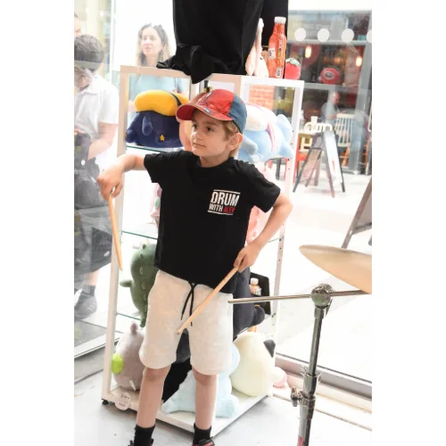 Drum With Alex t-shirt for young musicians